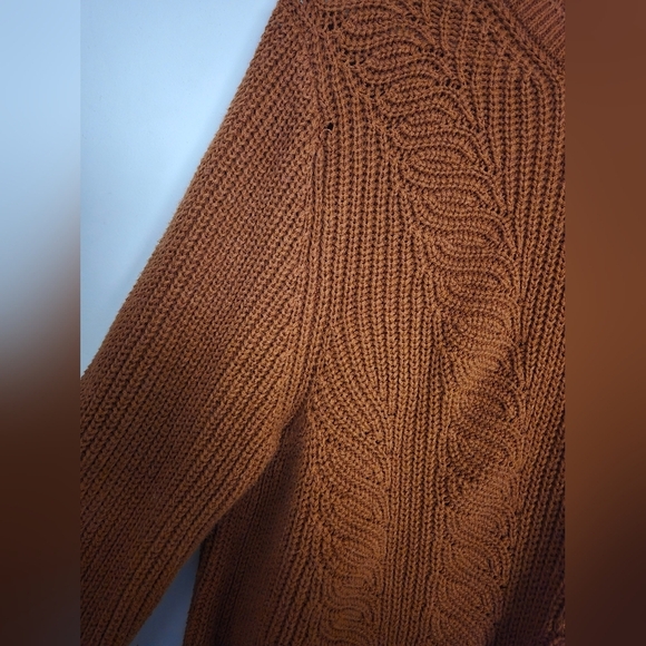 Croft And Barrow Womens Size L Knit Long Sleeve Sweater Top - Picture 4 of 9